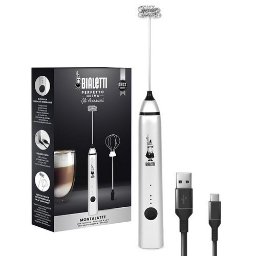BATIDORA BIALETTI BIA-0006770 ESPUMADORA RECARGABL
